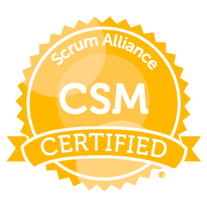 Certifed ScrumMaster (CSM) Badge