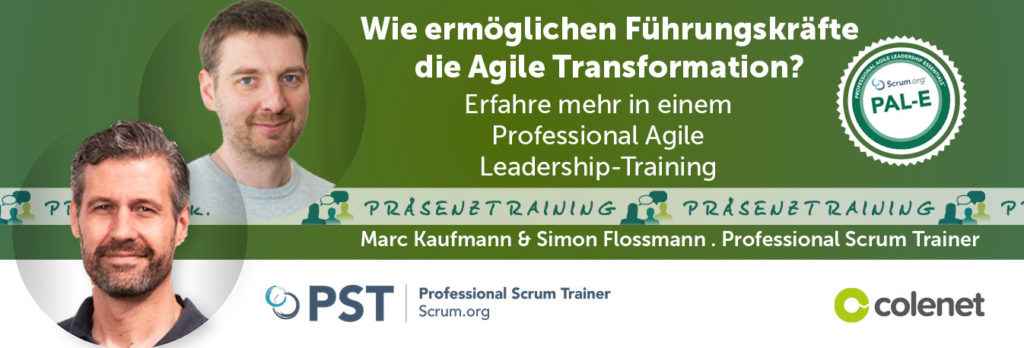 Flyer zum PAL-E-Training mit Simon Flossmann und Marc Kaufmann