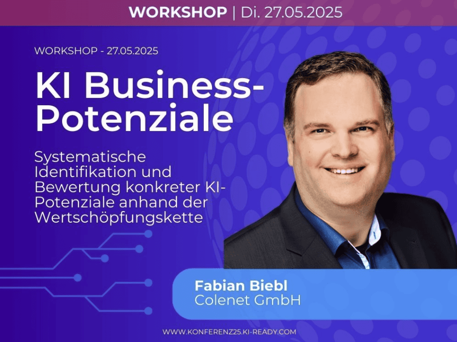 KI Business-Potenziale Workshop auf der KI READY