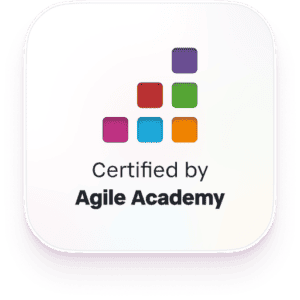 Badge: Certified by Agile Academy